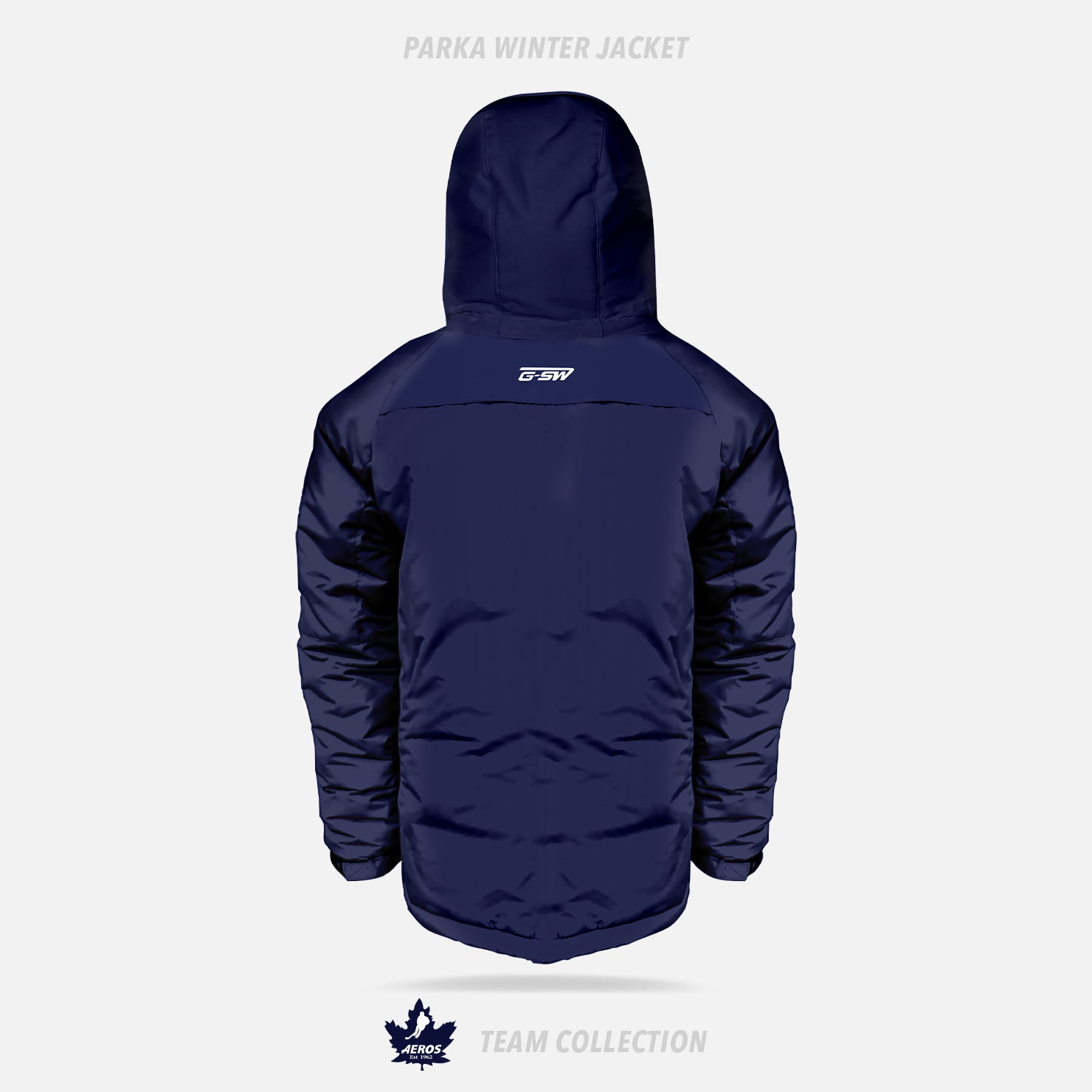 Toronto Aeros Parka Winter Jacket - Toronto Aeros Team Collection