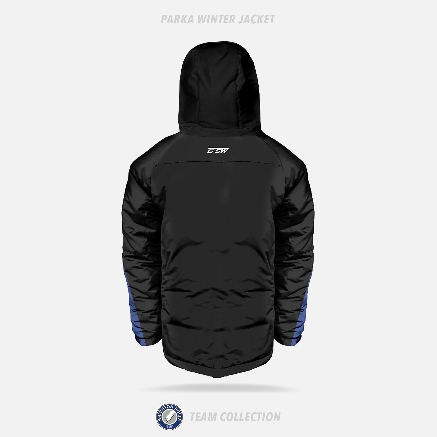 Brighton Bolts Parka Winter Jacket - Brighton Bolts Team Collection
