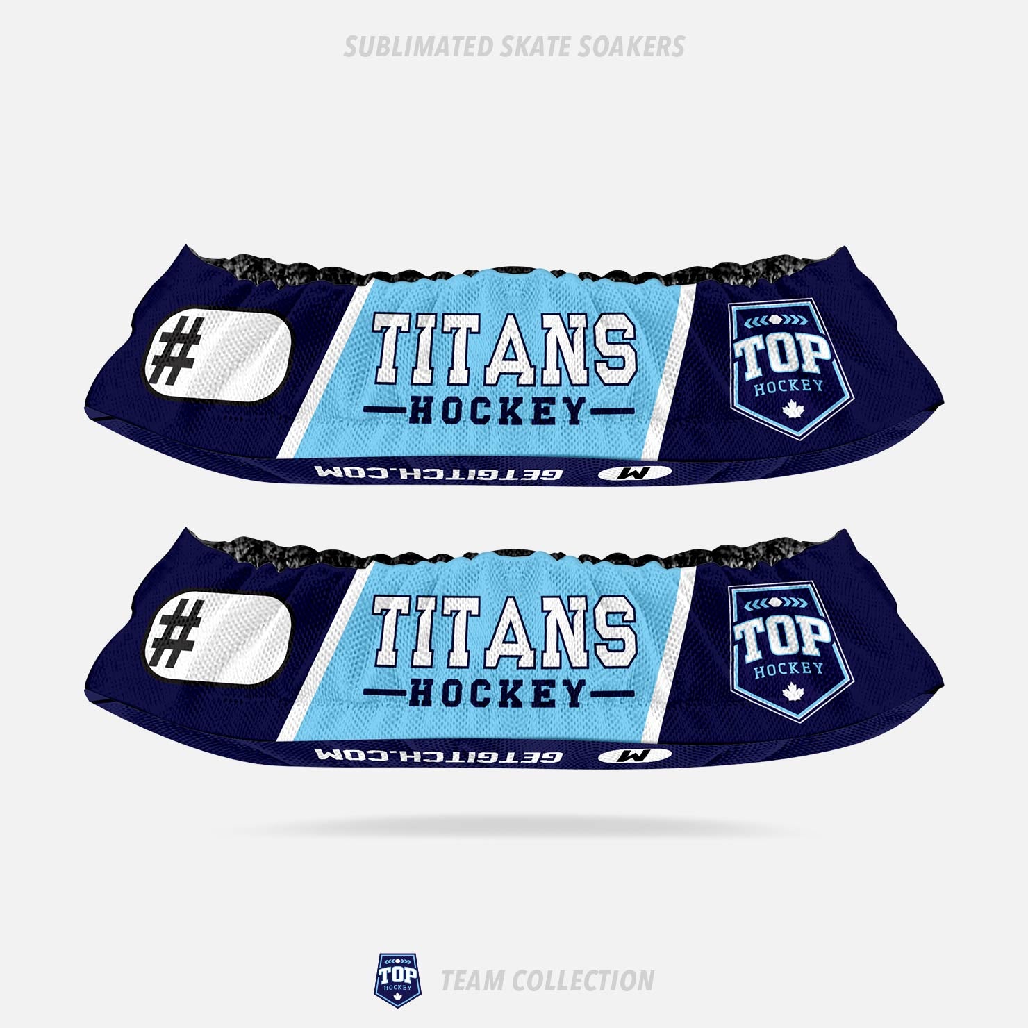 TOP Hockey Sublimated Skate Soakers