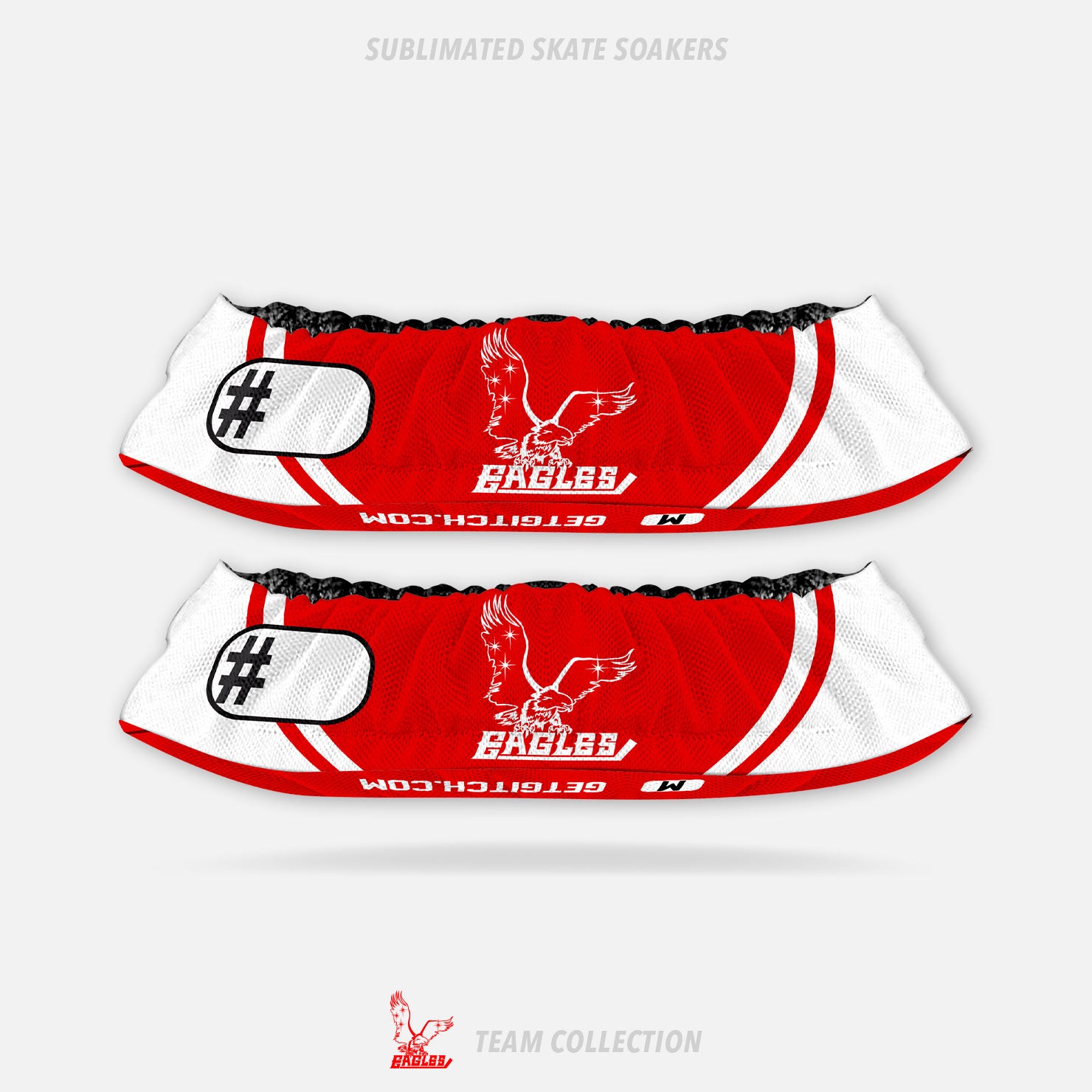 Toronto Eagles Sublimated Skate Soakers