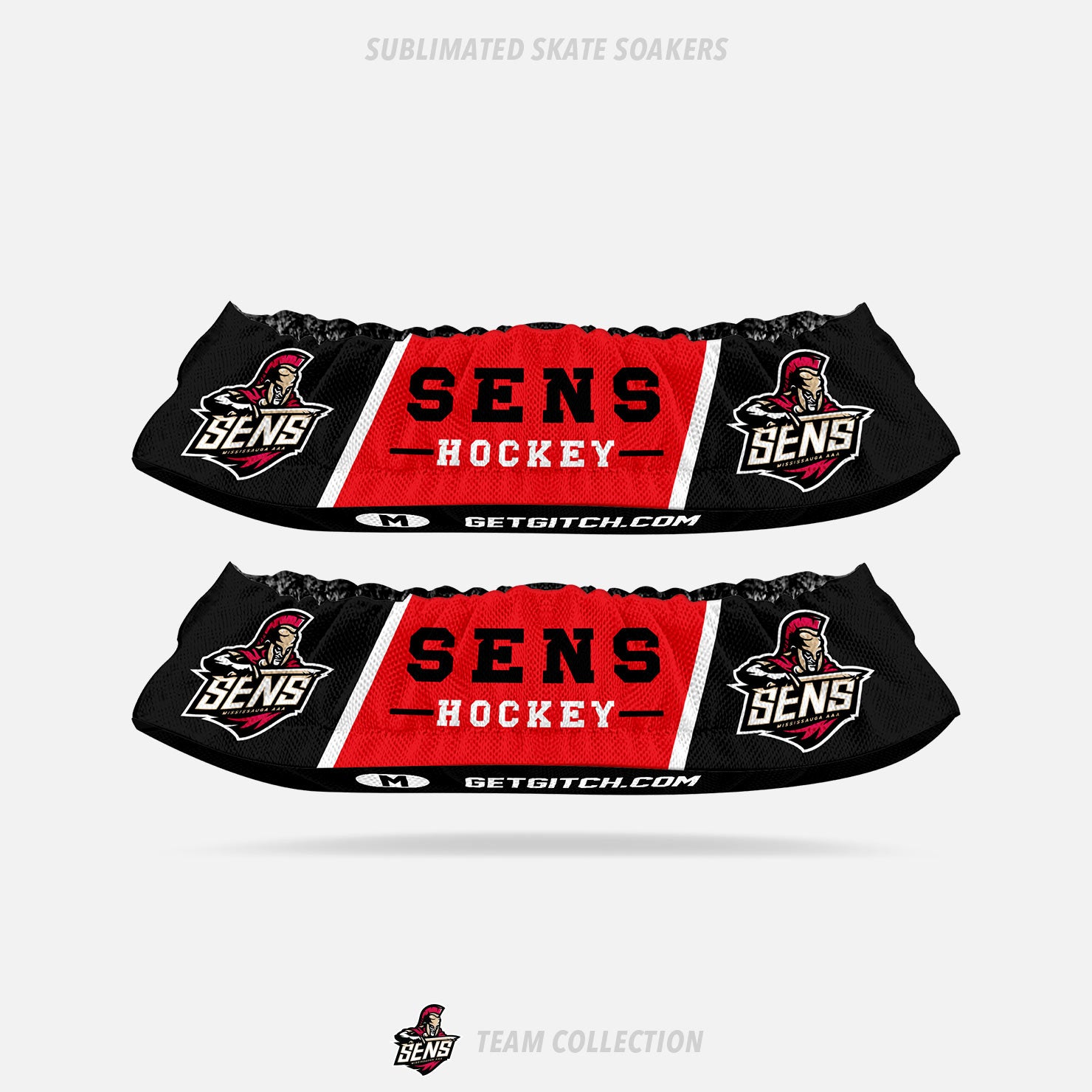 Mississauga Senators Sublimated Skate Soakers