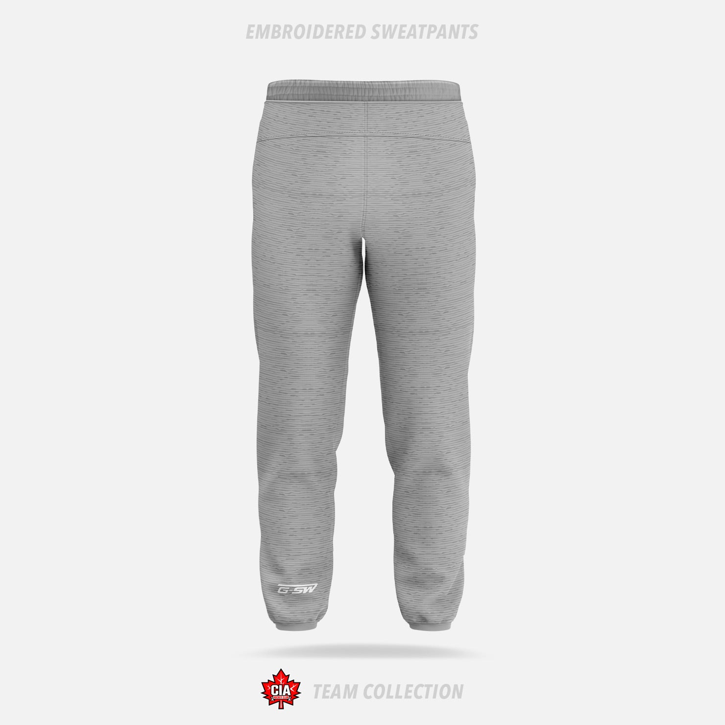 CIA Hockey Embroidered Sweatpants