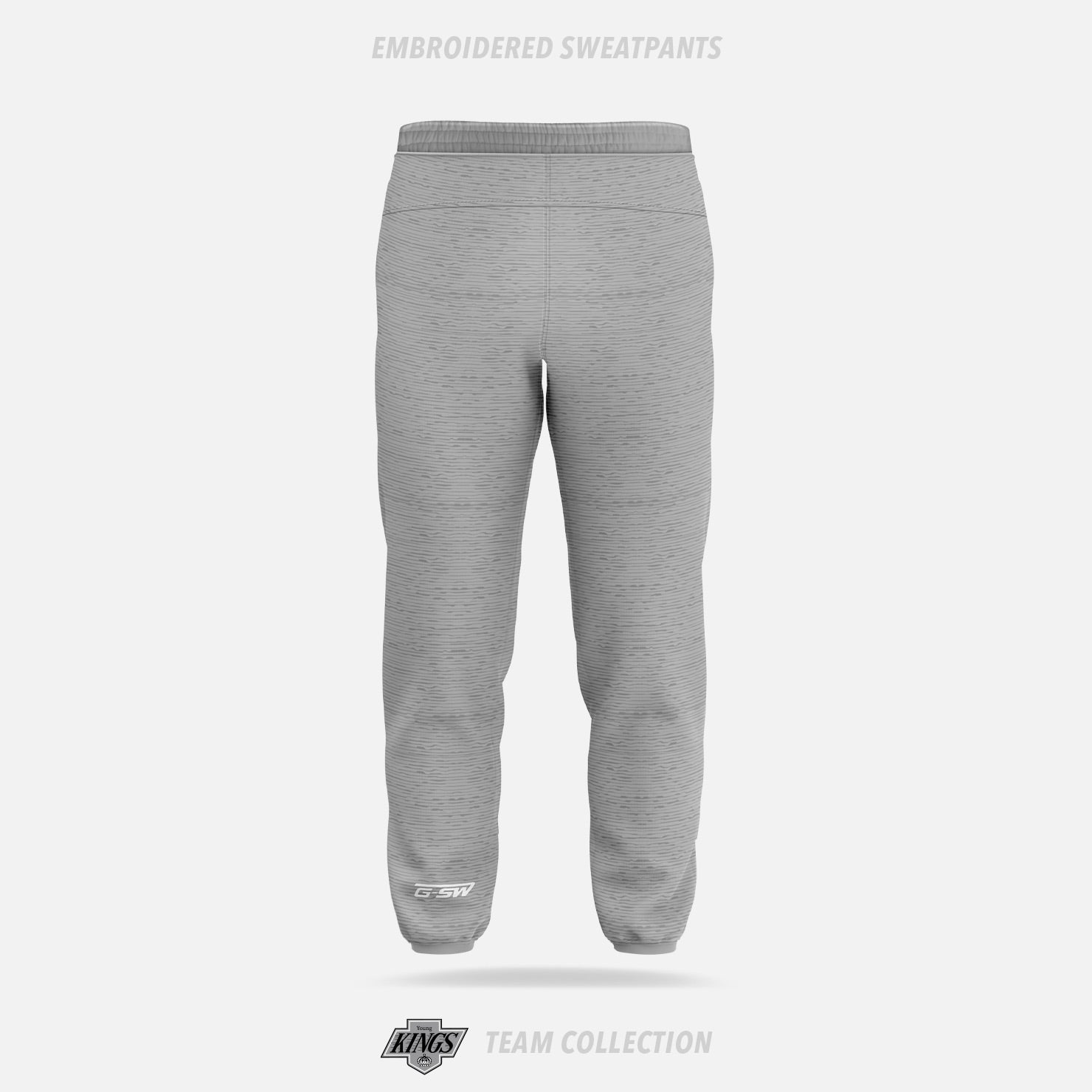 Young Kings Embroidered Sweatpants