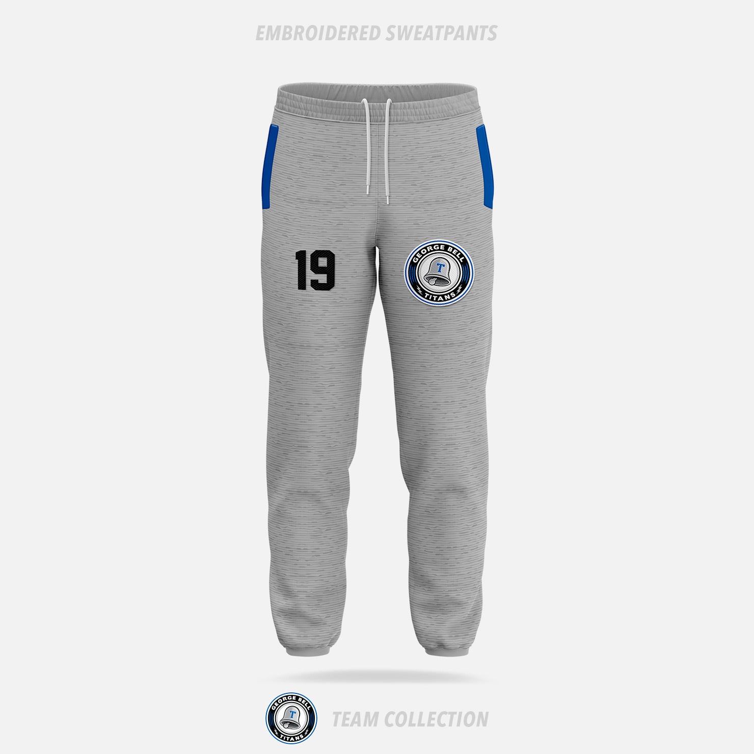George Bell Titans Embroidered Sweatpants