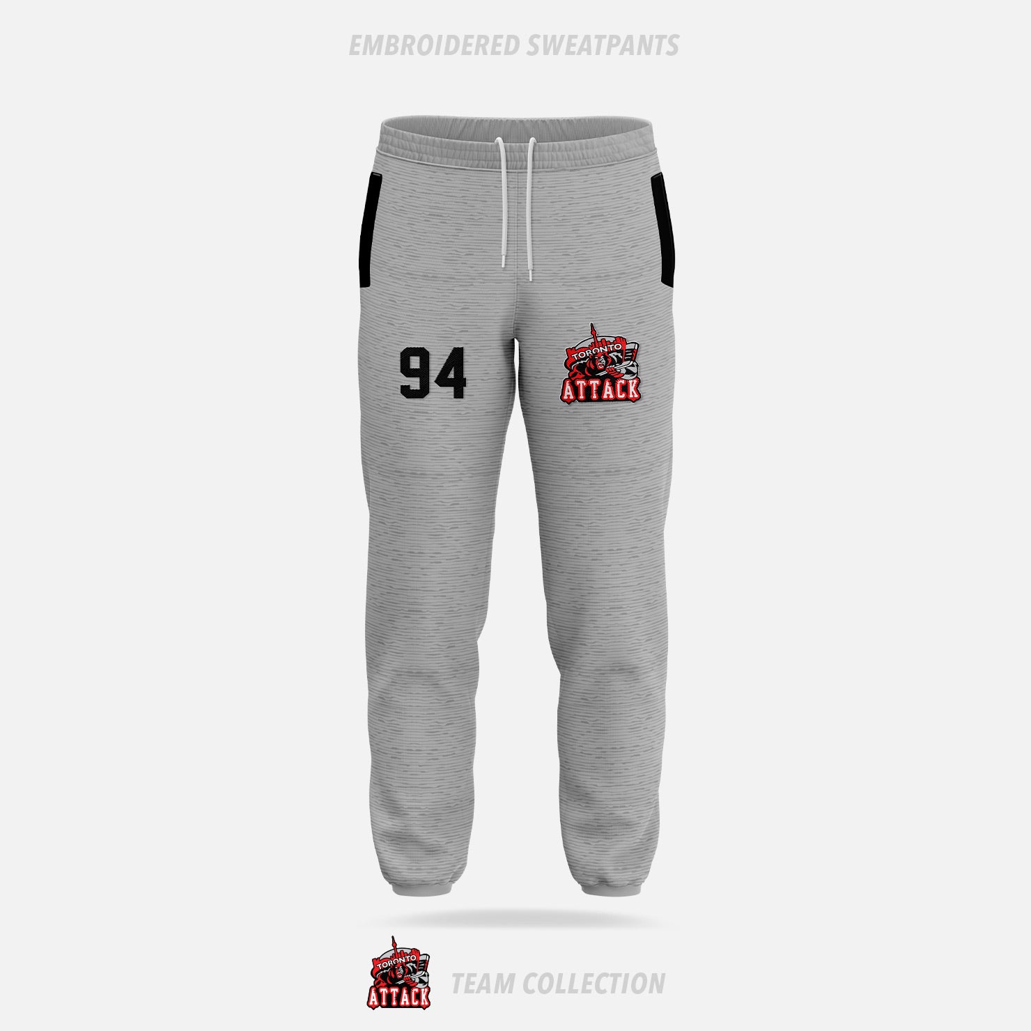 Toronto Attack Embroidered Sweatpants