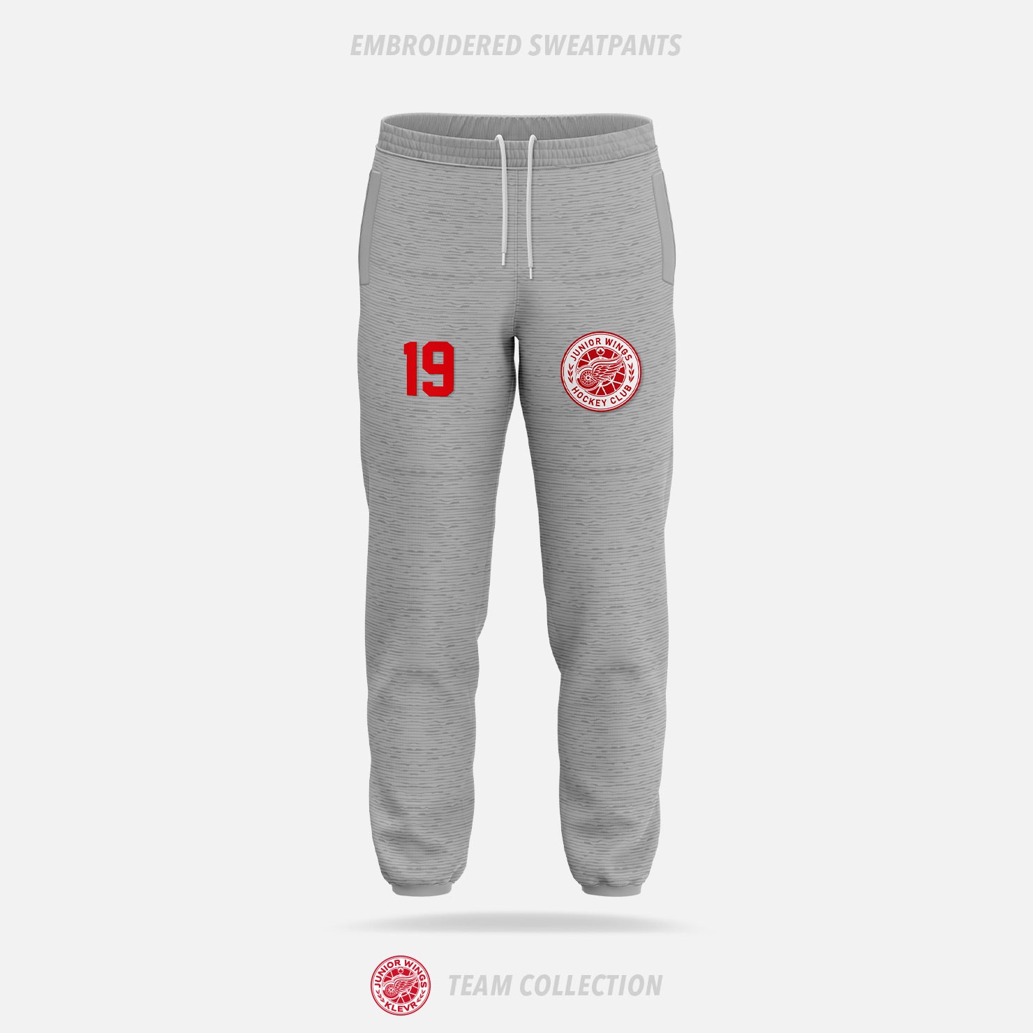 Junior Wings Embroidered Sweatpants