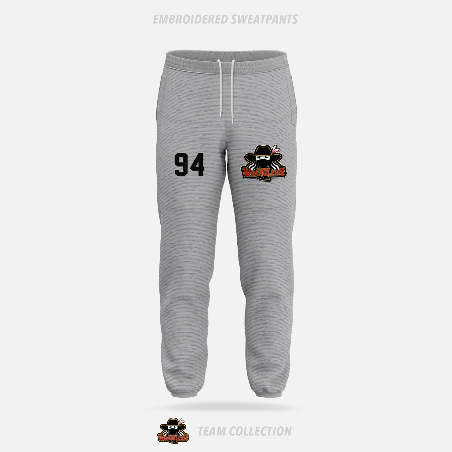 Wheatland Wranglers Embroidered Sweatpants
