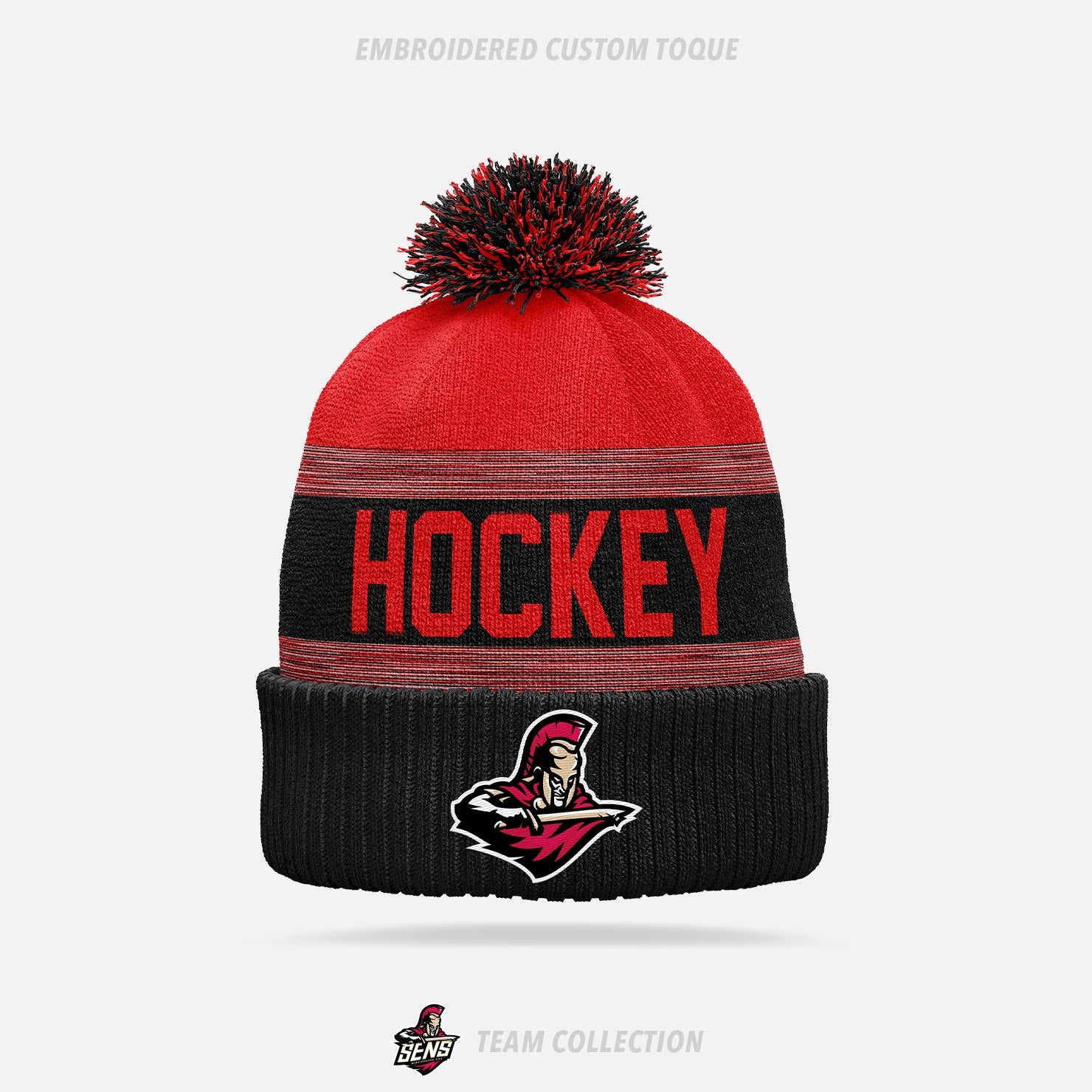 Mississauga Senators Embroidered Custom Toque