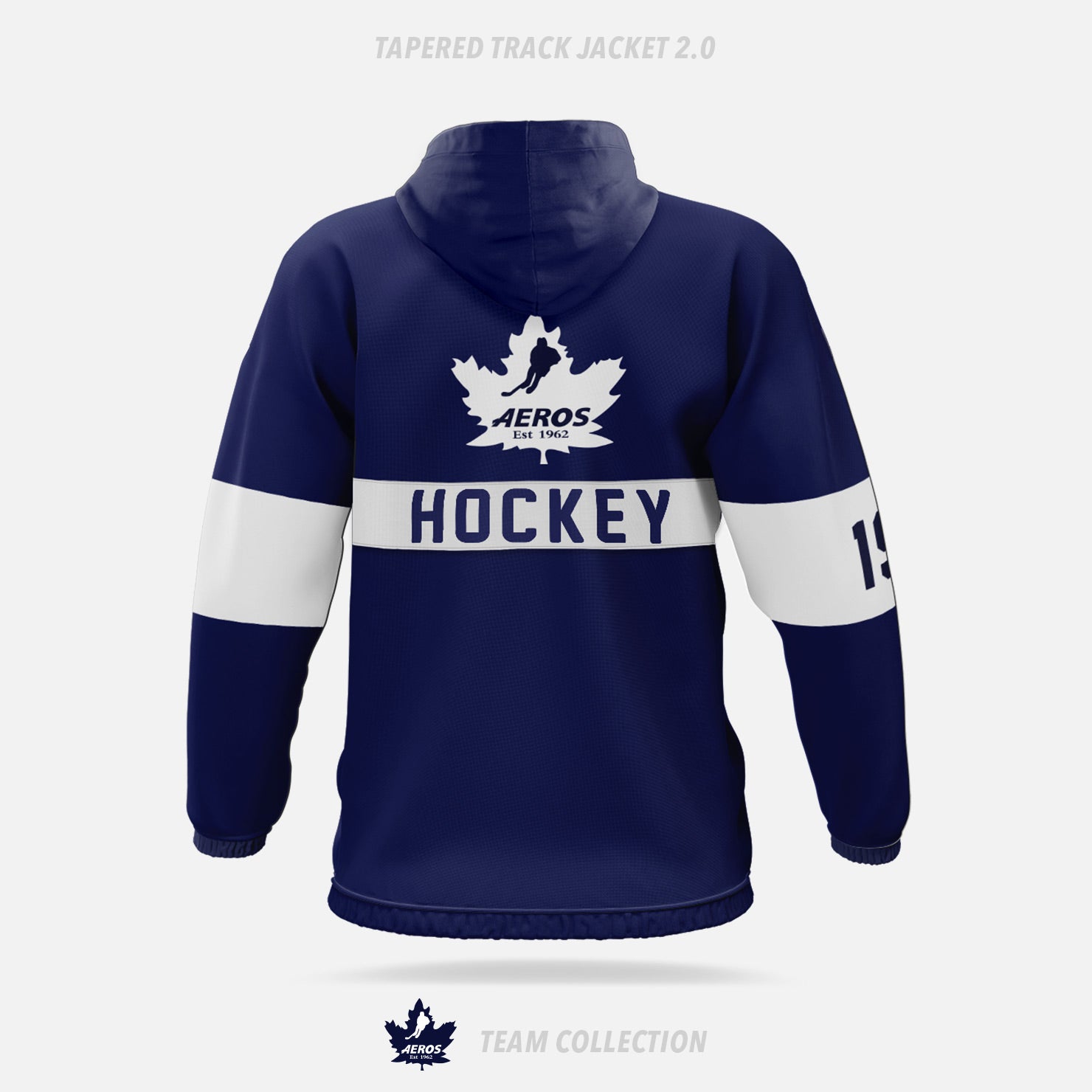 Toronto Aeros Tapered Track Jacket 2.0 - Toronto Aeros Team Collection