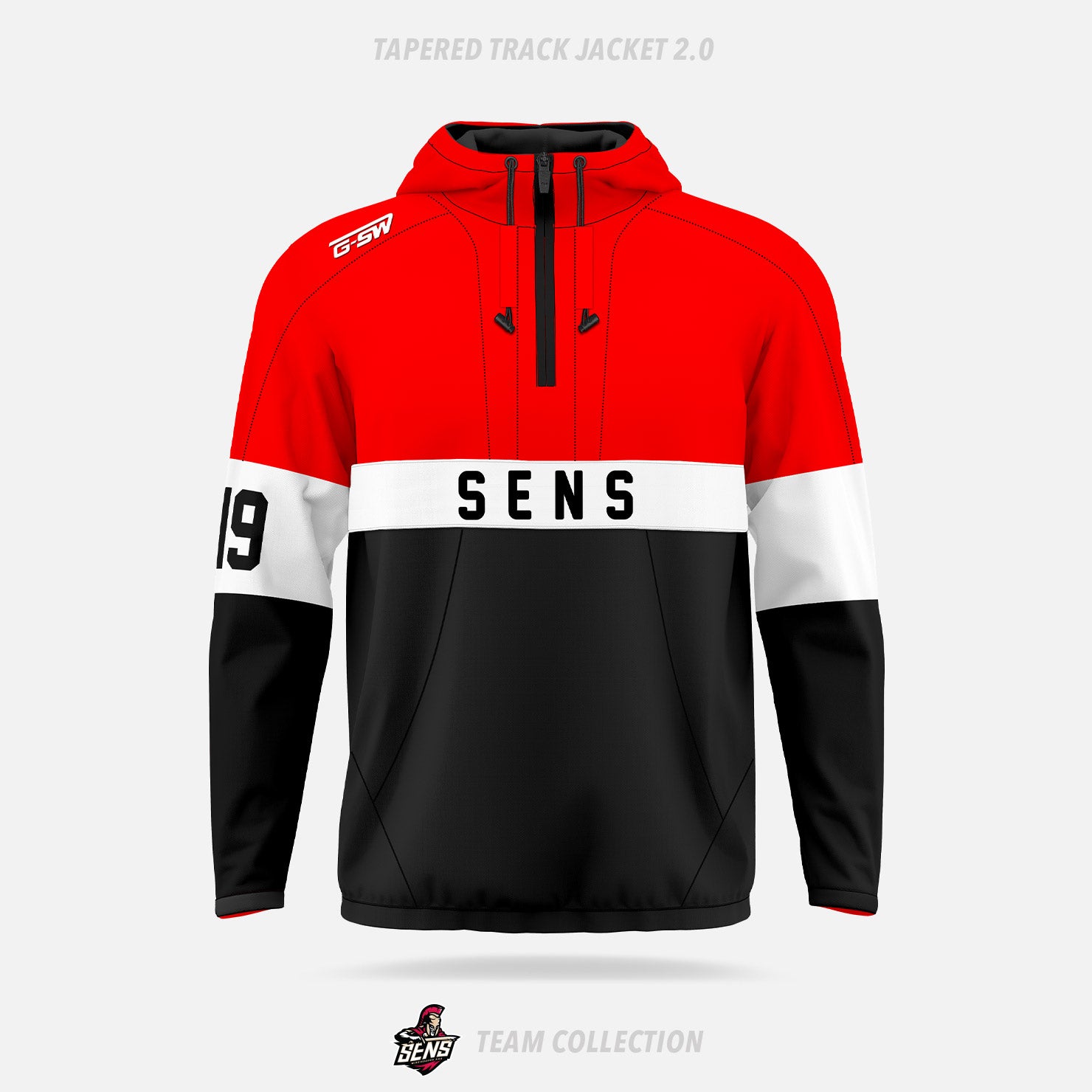 Mississauga Senators Tapered Track Jacket 2.0