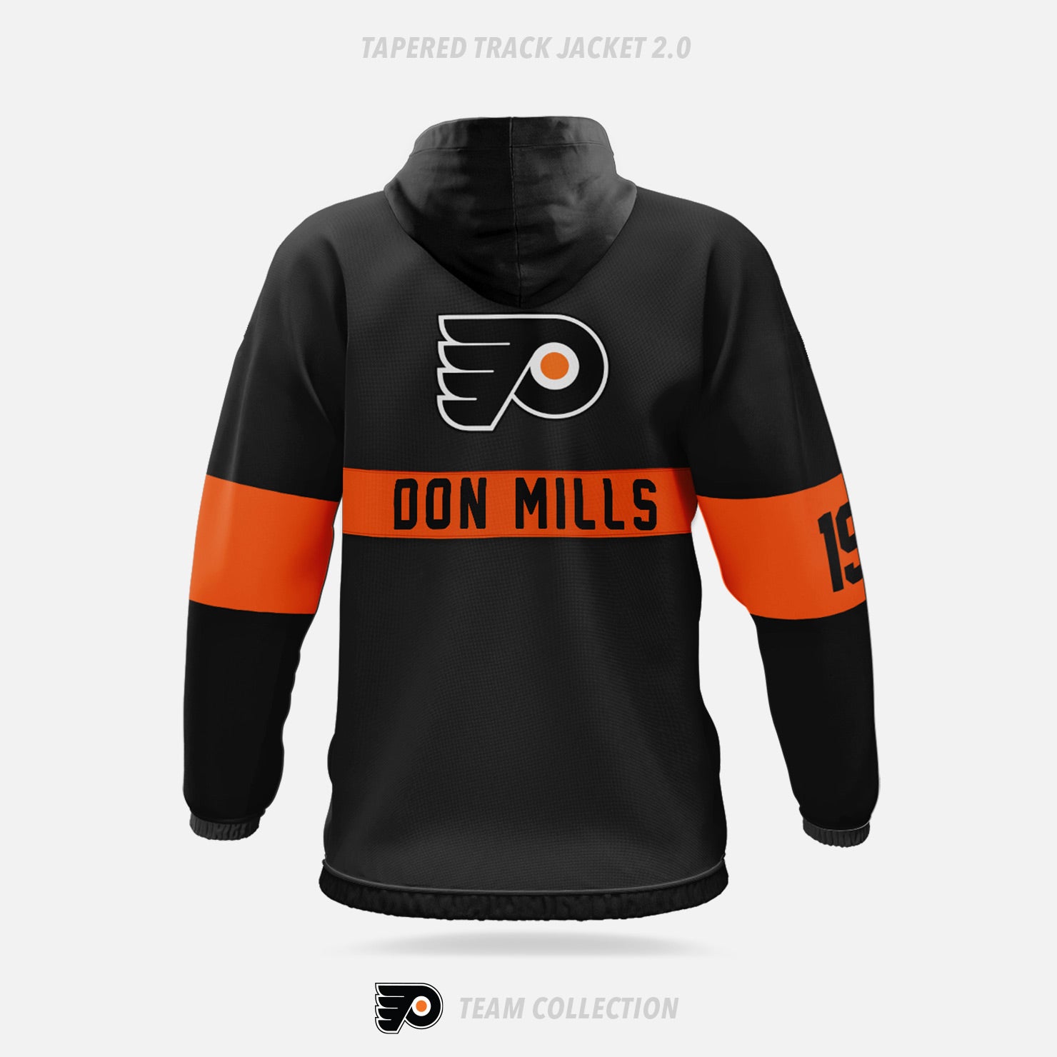 Don Mills Flyers Tapered Track Jacket 2.0 - Don Mills Flyers Team Collection