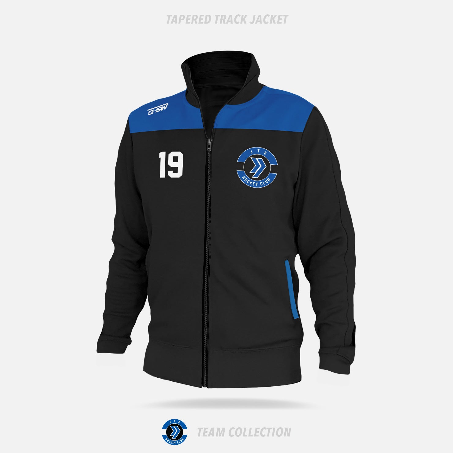 JTE Hockey Club Tapered Track Jacket