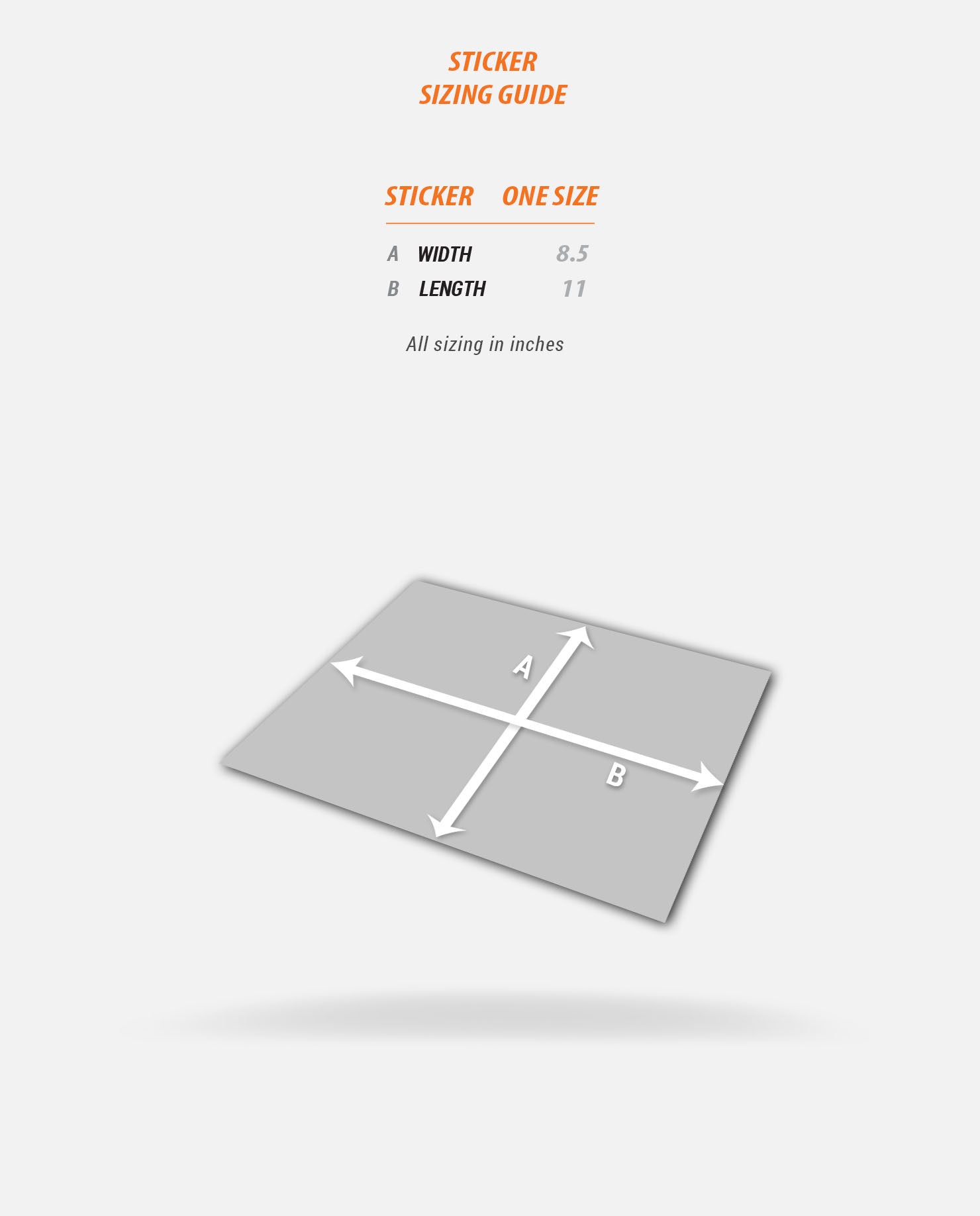 Sticker Sizing Guide