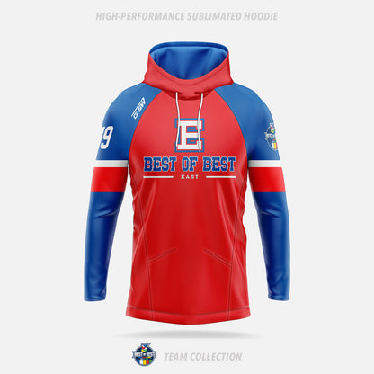 Best of Best High-Performance Sublimated Hoodie - Best of Best Team Collection