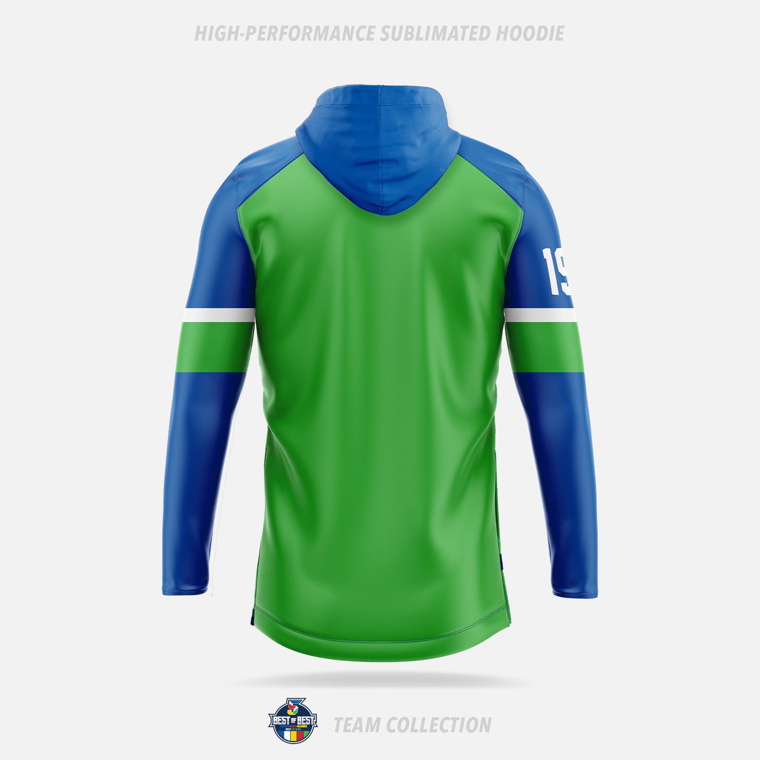 Best of Best High-Performance Sublimated Hoodie - Best of Best Team Collection