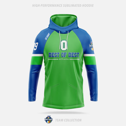 Best of Best High-Performance Sublimated Hoodie - Best of Best Team Collection