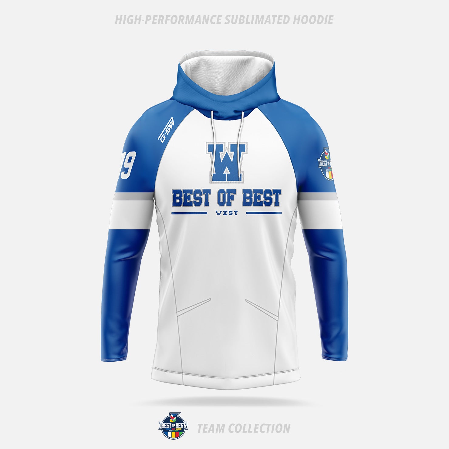 Best of Best High-Performance Sublimated Hoodie (West)