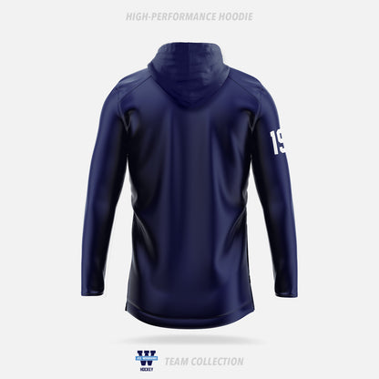 JCC Warriors High-Performance Hoodie (Pullover)