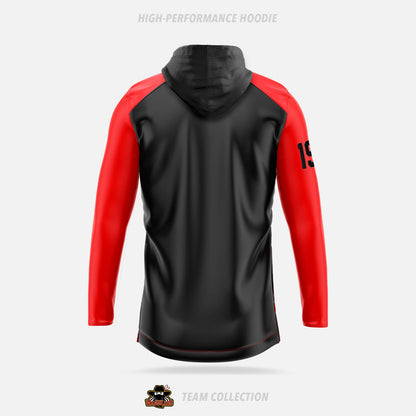 Wheatland Wranglers High-Performance Hoodie (Pullover)