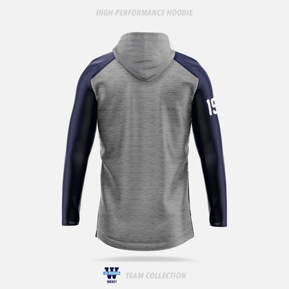 JCC Warriors High Performance Hoodie (Pullover) - JCC Warriors Team Collection
