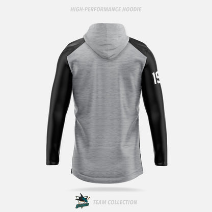Humber Valley Sharks High-Performance Hoodie (Pullover)