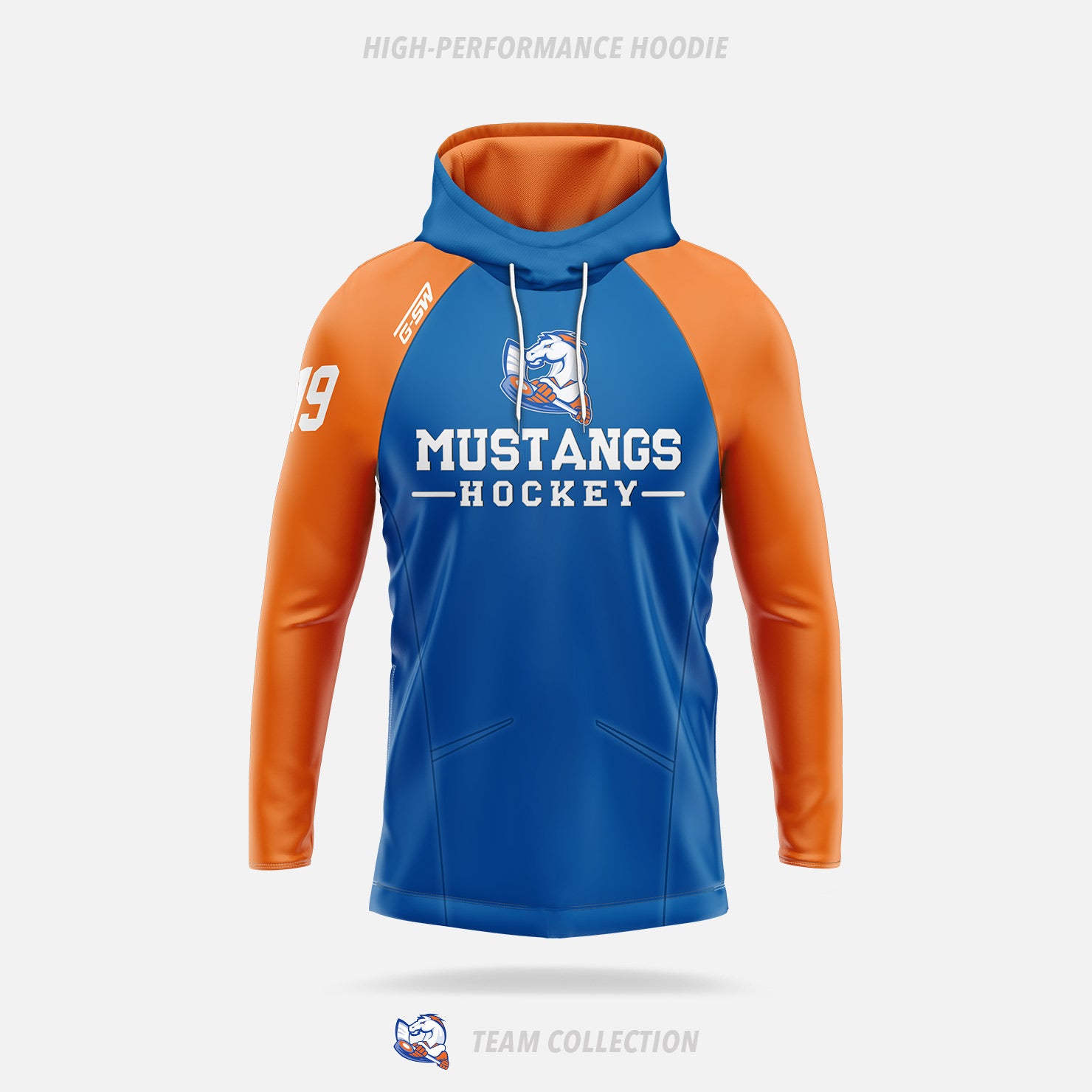 Victoria Village Mustangs High-Performance Hoodie (Pullover)