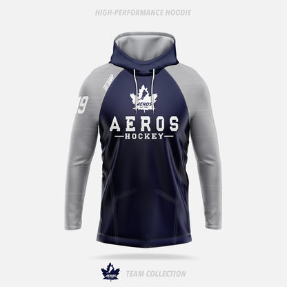 Toronto Aeros High-Performance Hoodie (Pullover)