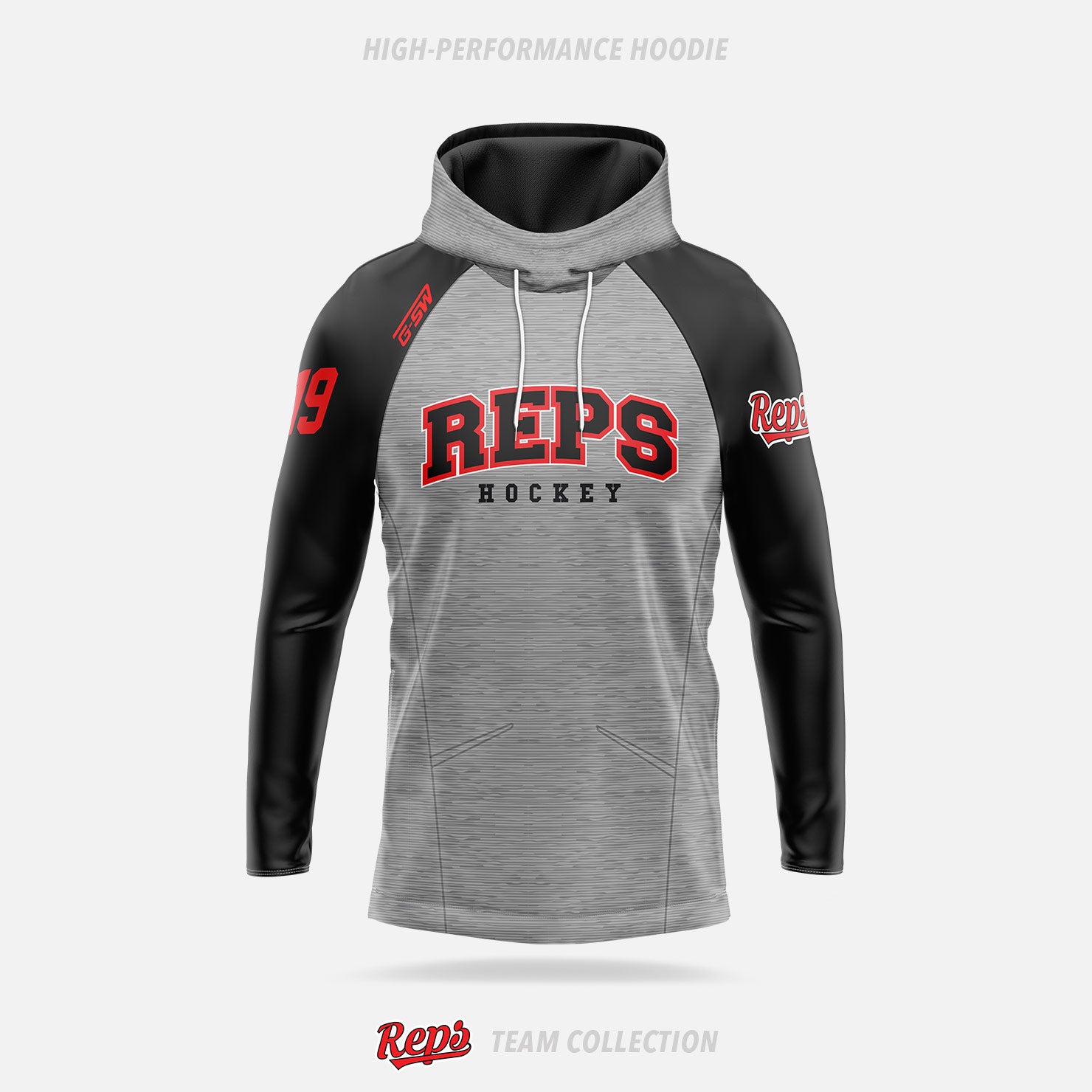 REPS High-Performance Hoodie (Pullover) - REPS Team Collection