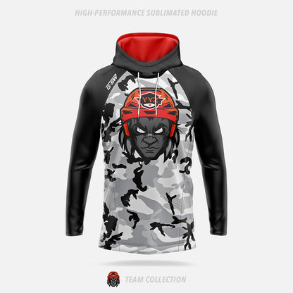 YYZ Combat High-Performance Sublimated Hoodie - YYZ Combat Team Collection