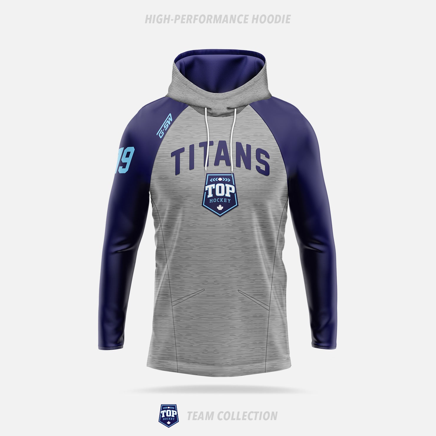 TOP Hockey High-Performance Hoodie - TOP Hockey Team Collection