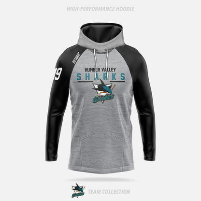 Humber Valley Sharks High-Performance Hoodie (Pullover)