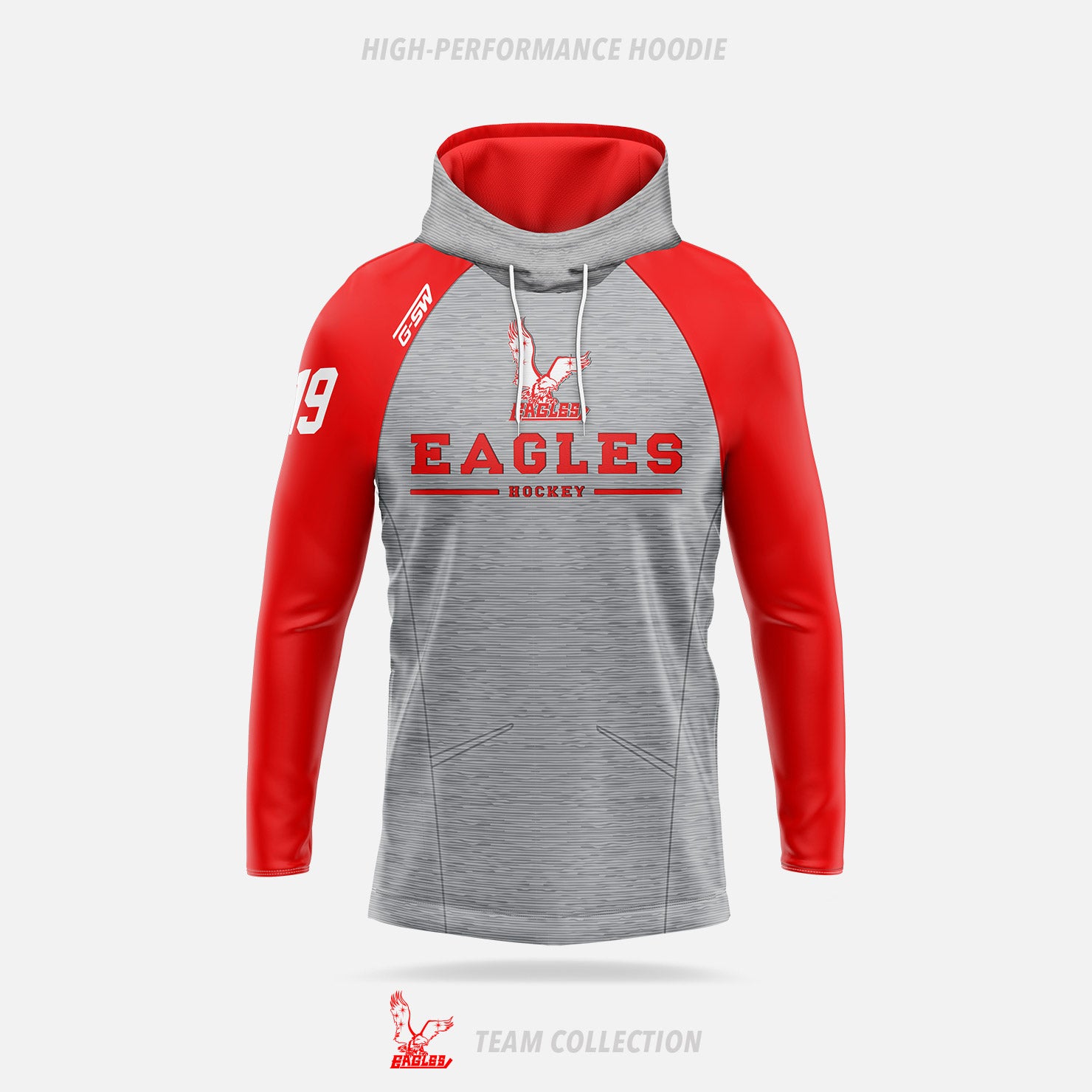 Toronto Eagles High-Performance Hoodie (Pullover)