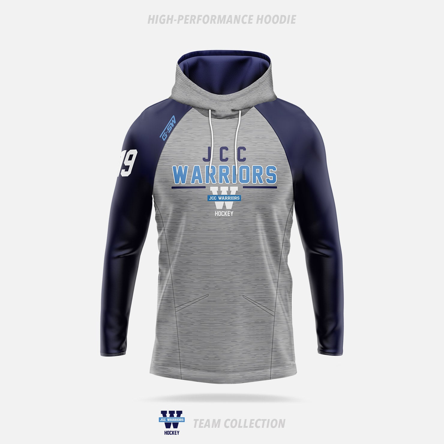 JCC Warriors High Performance Hoodie (Pullover) - JCC Warriors Team Collection