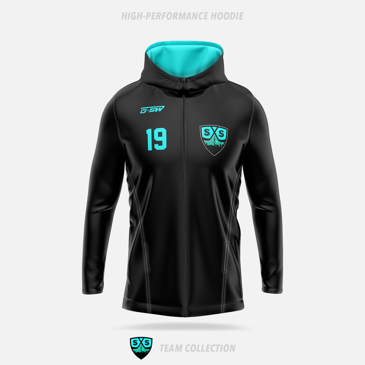 Southern Saints High-Performance Hoodie (Zip Up)