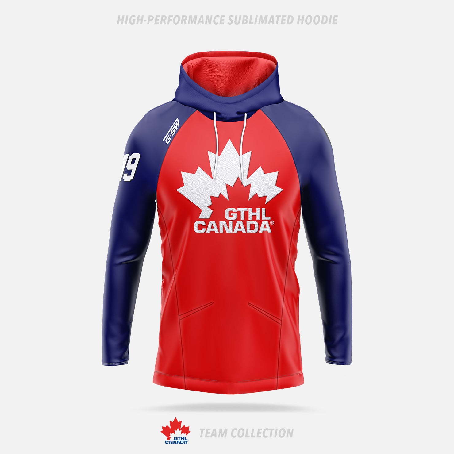 GTHL High-Performance Sublimated Hoodie - GTHL Team Collection