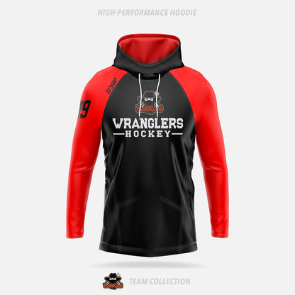 Wheatland Wranglers High-Performance Hoodie (Pullover)