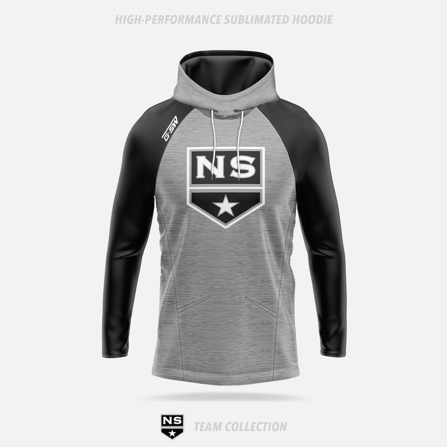 NS Stars High-Performance Sublimated Hoodie - NS Stars Team Collection
