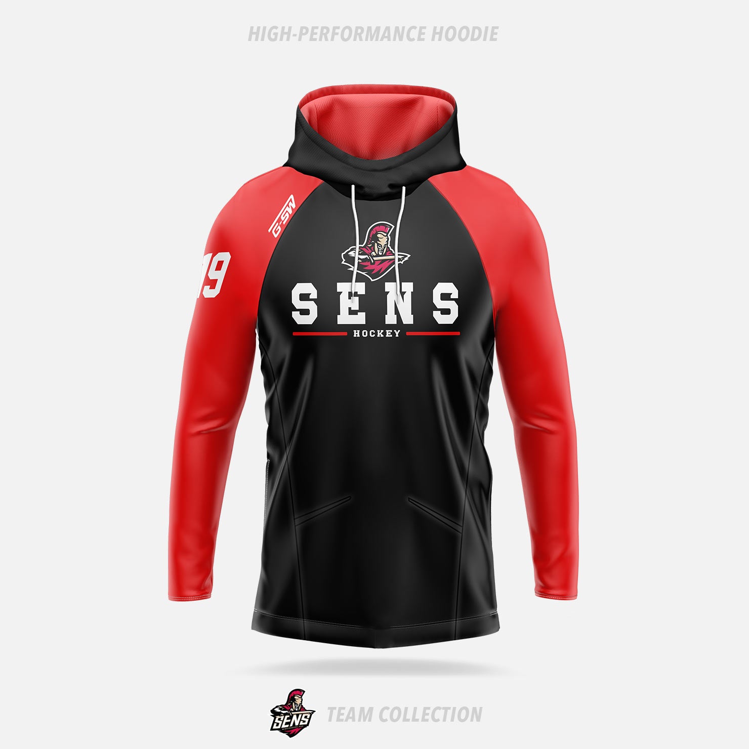 Mississauga Senators High-Performance Hoodie (Pullover)