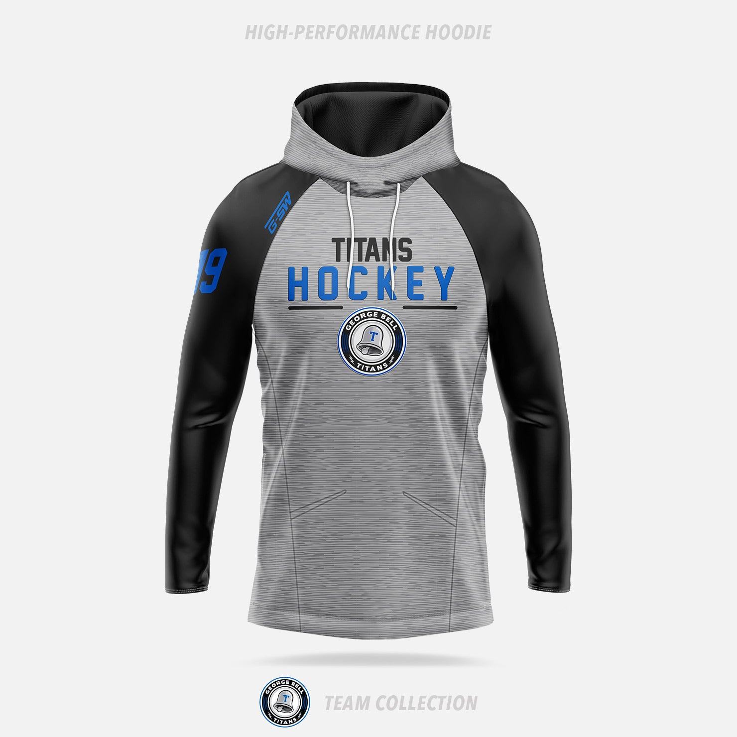George Bell Titans High-Performance Hoodie (Pullover) - George Bell Titans Team Collection