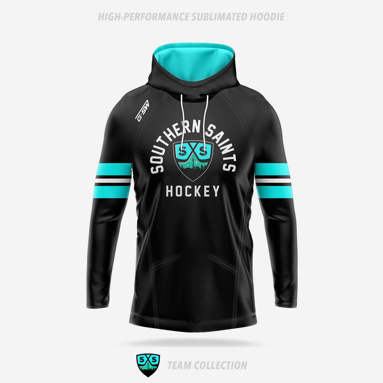 Southern Saints High-Performance Sublimated Hoodie
