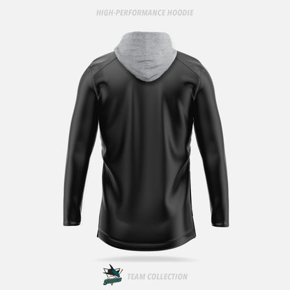 Humber Valley Sharks High-Performance Hoodie (Zip Up)
