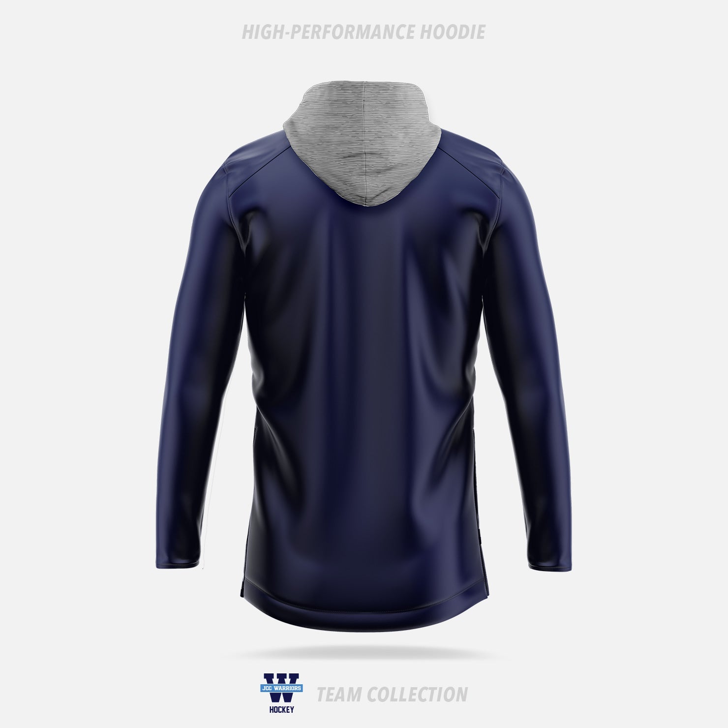 JCC Warriors High-Performance Hoodie (Zip Up) - JCC Warriors Team Collection