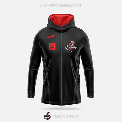 Mississauga Senators High-Performance Hoodie (Zip Up)