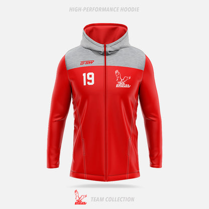 Toronto Eagles High-Performance Hoodie (Zip Up)