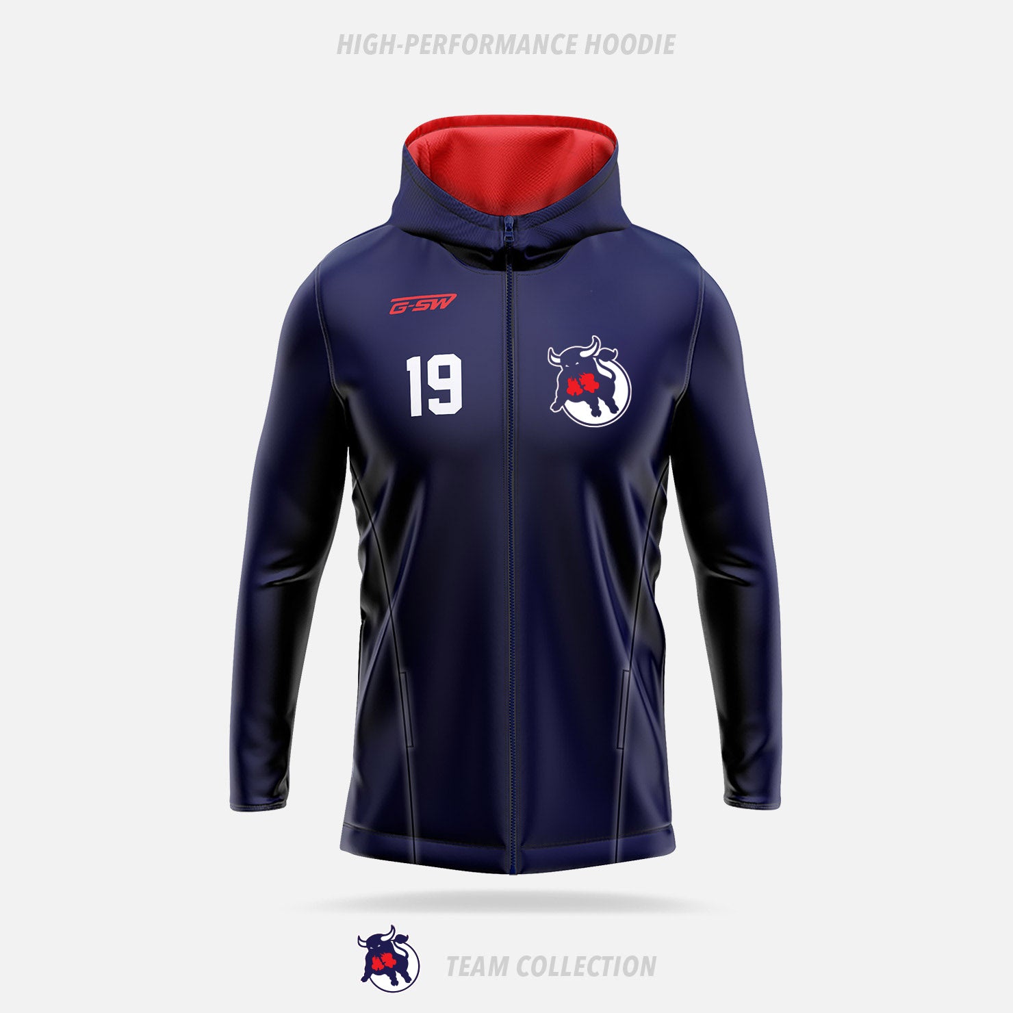 Faustina Toros High-Performance Hoodie (Zip Up)