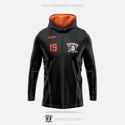 Avenue Road Ducks Hockey High-Performance Hoodie (Zip Up)