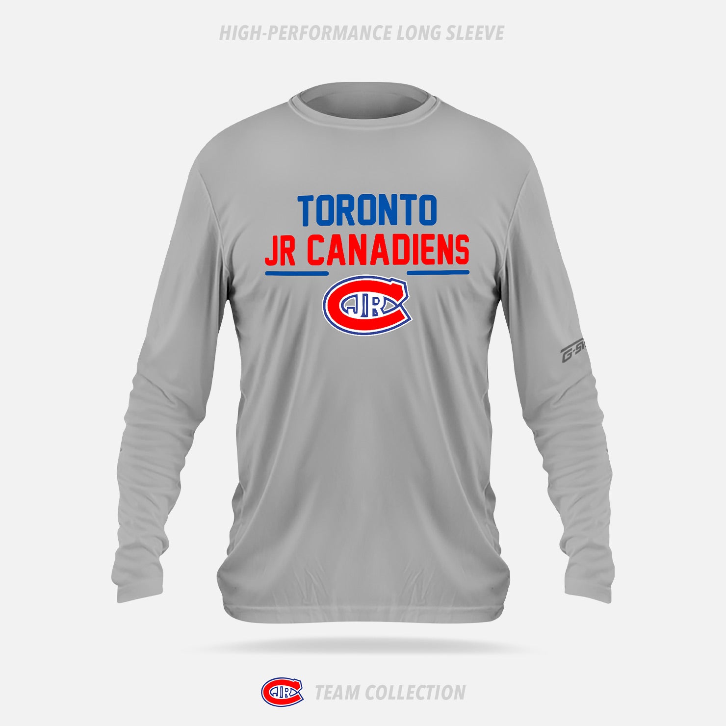 Toronto Jr. Canadiens High-Performance Long Sleeve - Toronto Jr. Canadiens Team Collection