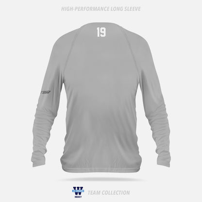 JCC Warriors High-Performance Long Sleeve - JCC Warriors Team Collection