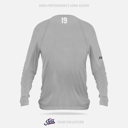 Mississauga Jets High-Performance Long Sleeve - Mississauga Jets Team Collection