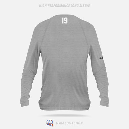 Victoria Village Mustangs High-Performance Long Sleeve